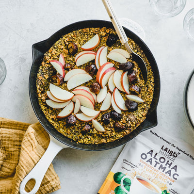 Baked Oats with Turmeric OatMac Creamer