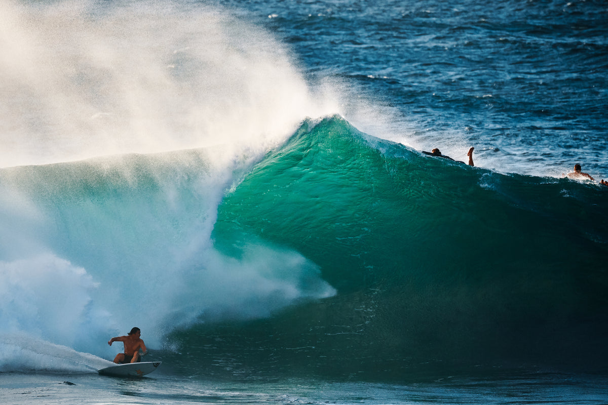 Reef McIntosh surfing