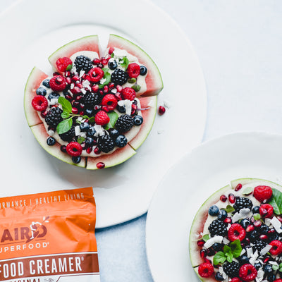 Watermelon Pizza with Original Superfood Creamer Recipe