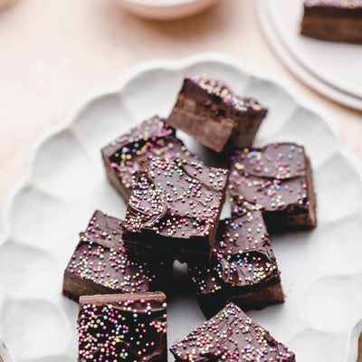 Frosted Mocha Brownies with Focus Coffee Recipe
