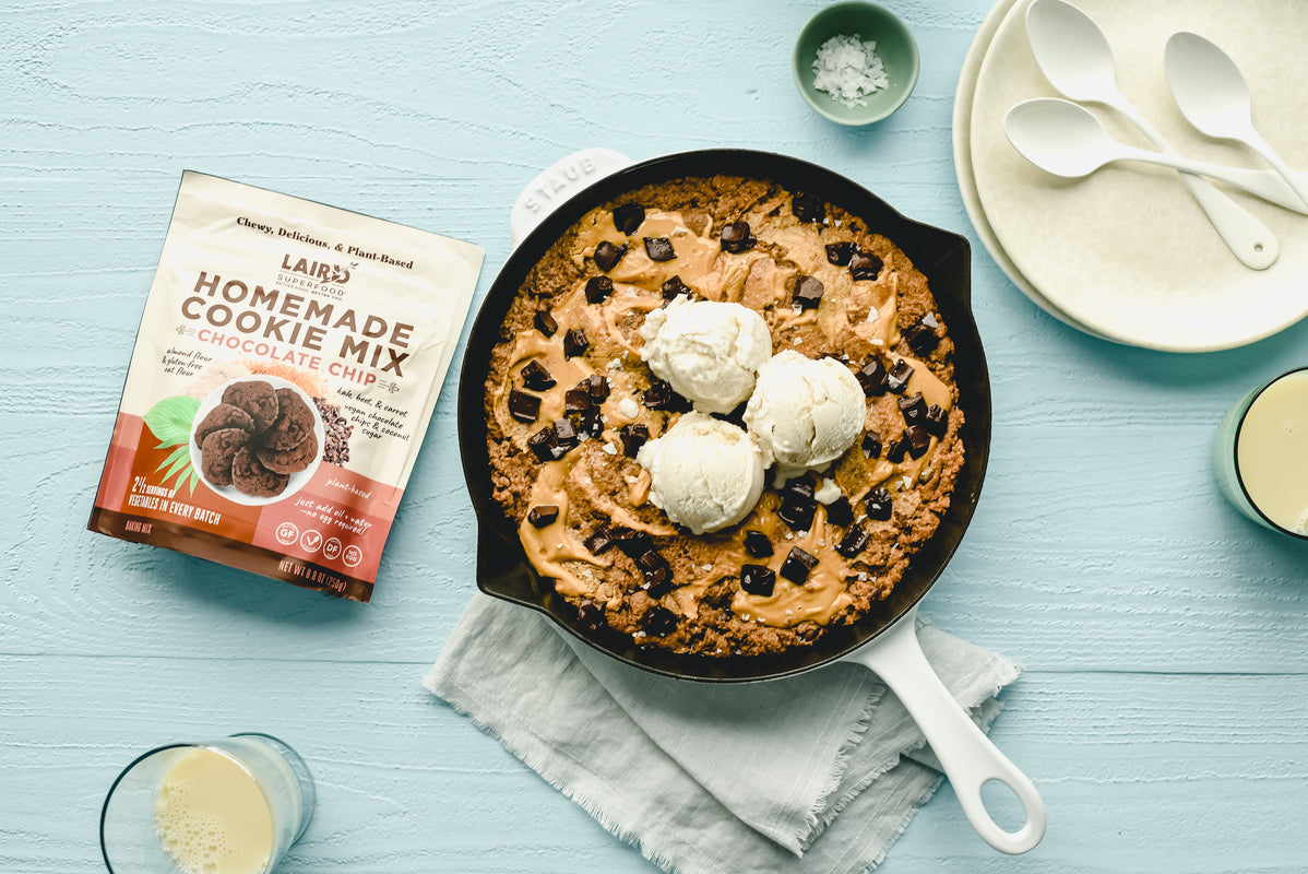 Vegan Peanut Butter Cookie Skillet Recipe