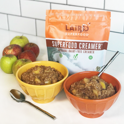 Superfood apple cinnamon oatmeal recipe