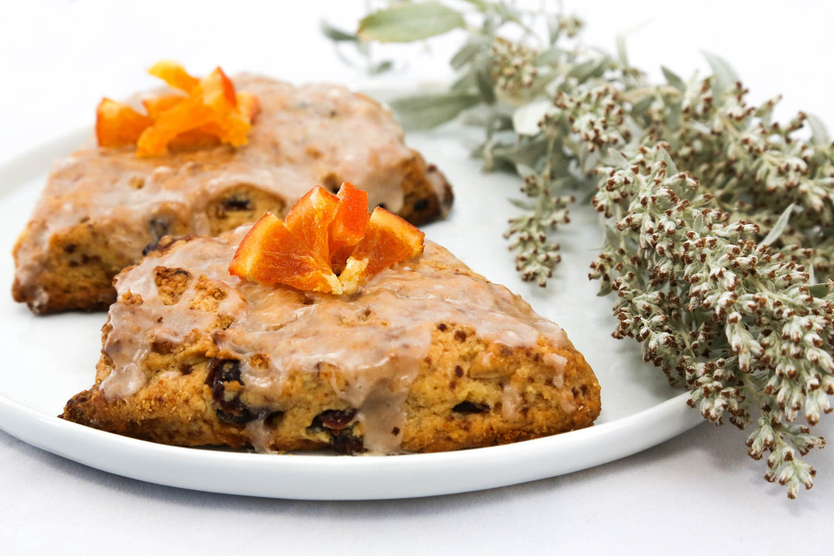 superfood cranberry orange scone recipe