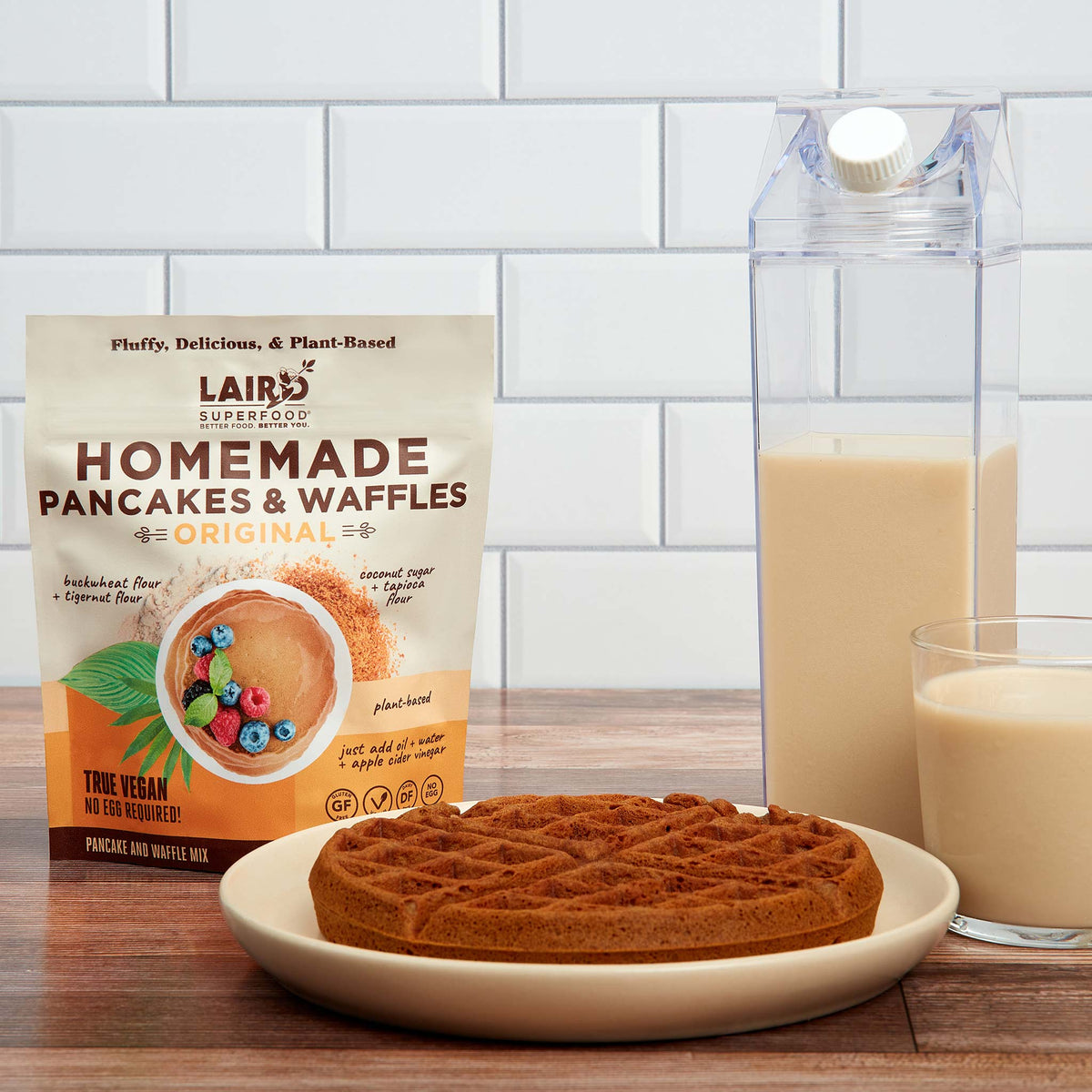 Vegan and Gluten-Free Pancakes and Waffles