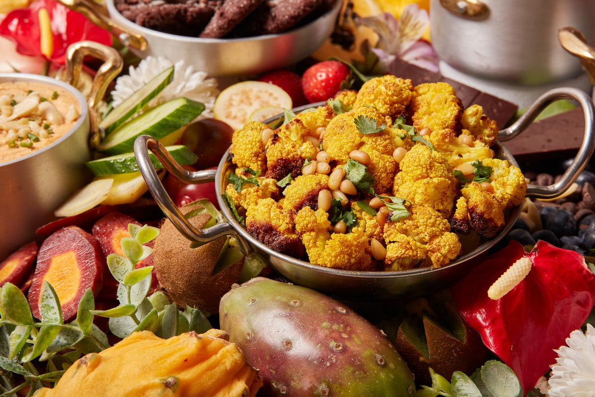 Baked Turmeric Cauliflower Recipe