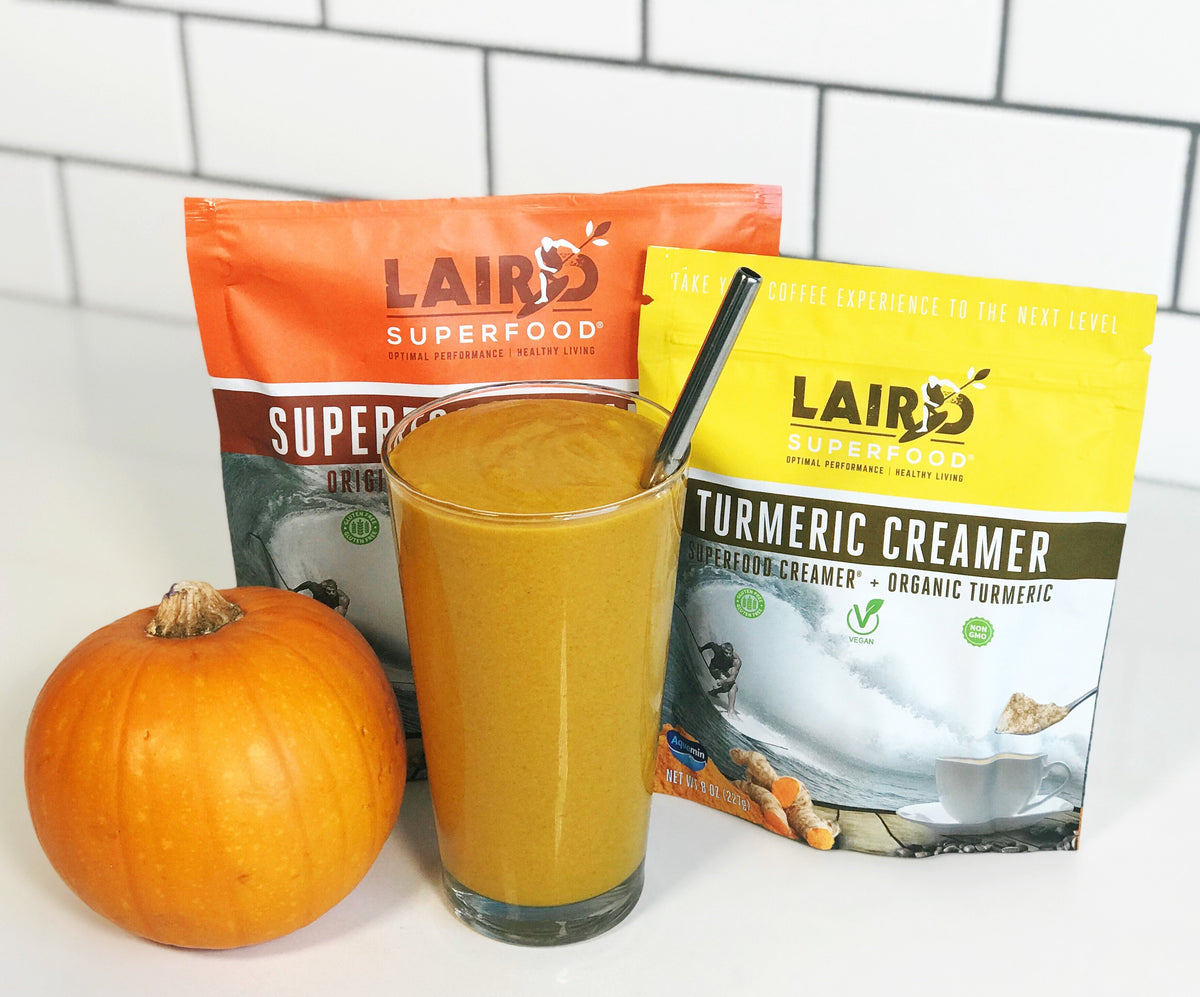 Superfood pumpkin pie smoothie recipe