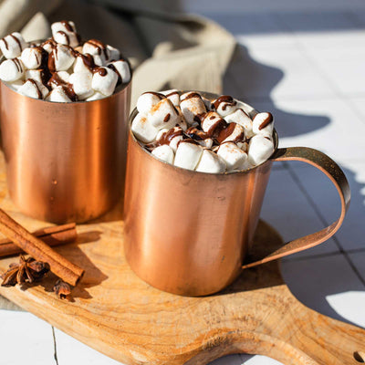 Vegan Pumpkin Spice Hot Chocolate