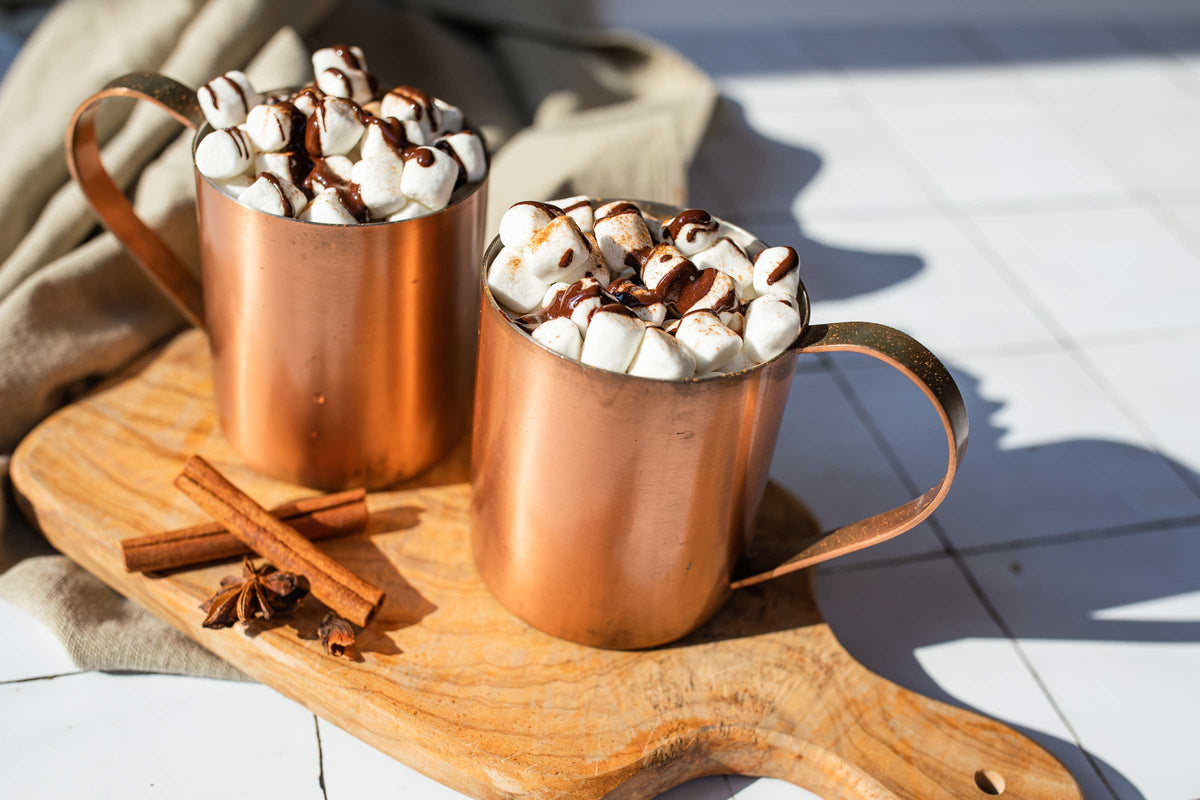 Vegan Pumpkin Spice Hot Chocolate