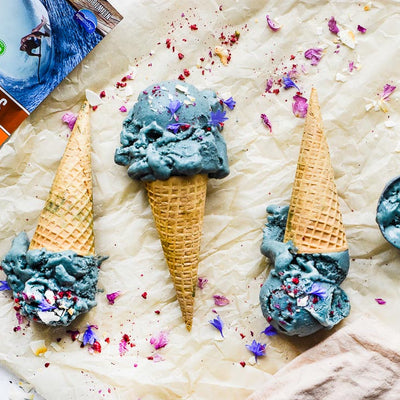 Plant-based, superfood nice cream