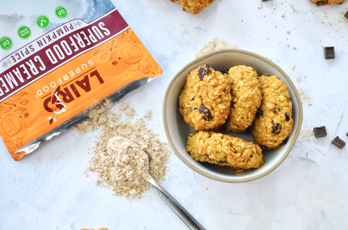 Vegan Pumpkin Spice Breakfast Cookies