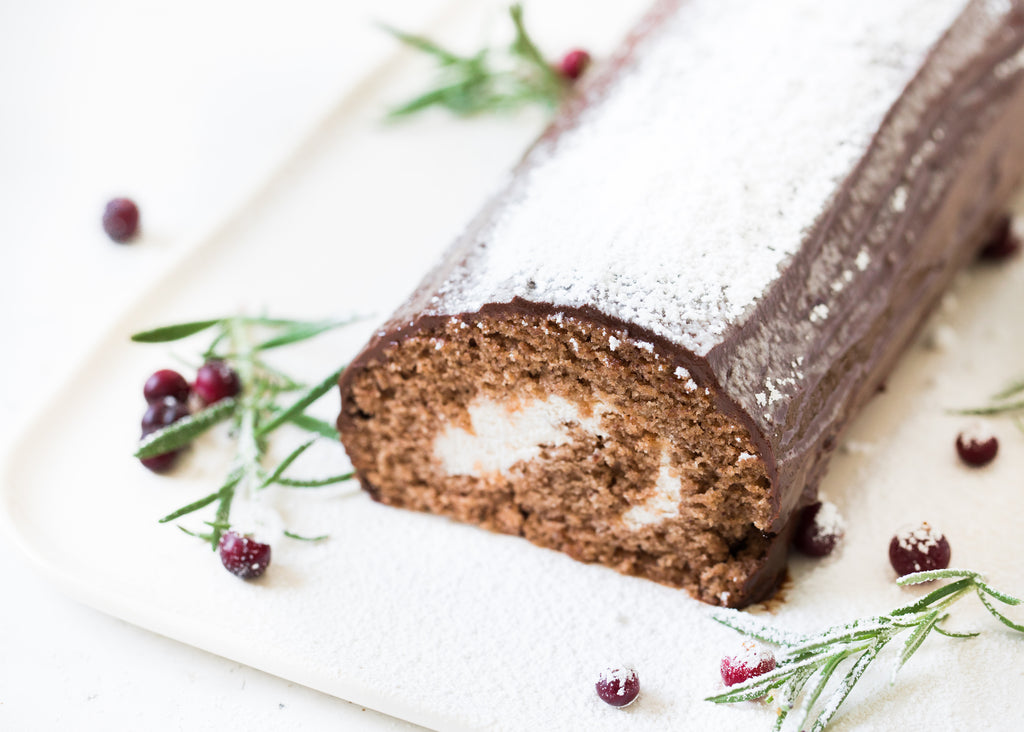 Easy Keto Yule Log