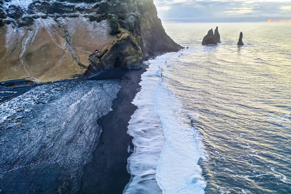 Iceland coast where aquamin is harvested.