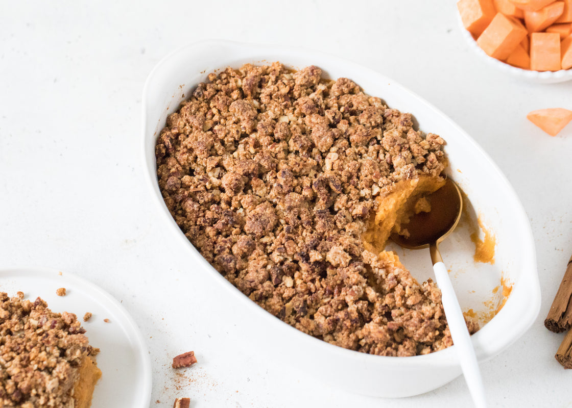 Vegan Sweet Potato Casserole Recipe