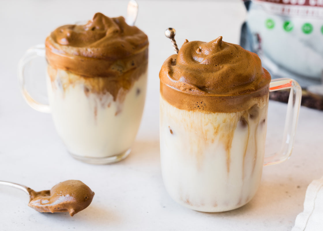Whipped Coffee with Laird Superfood Creamer