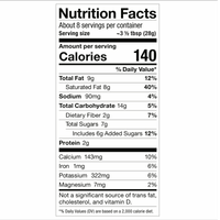 Chai Instafuel Nutrition Fact Panel