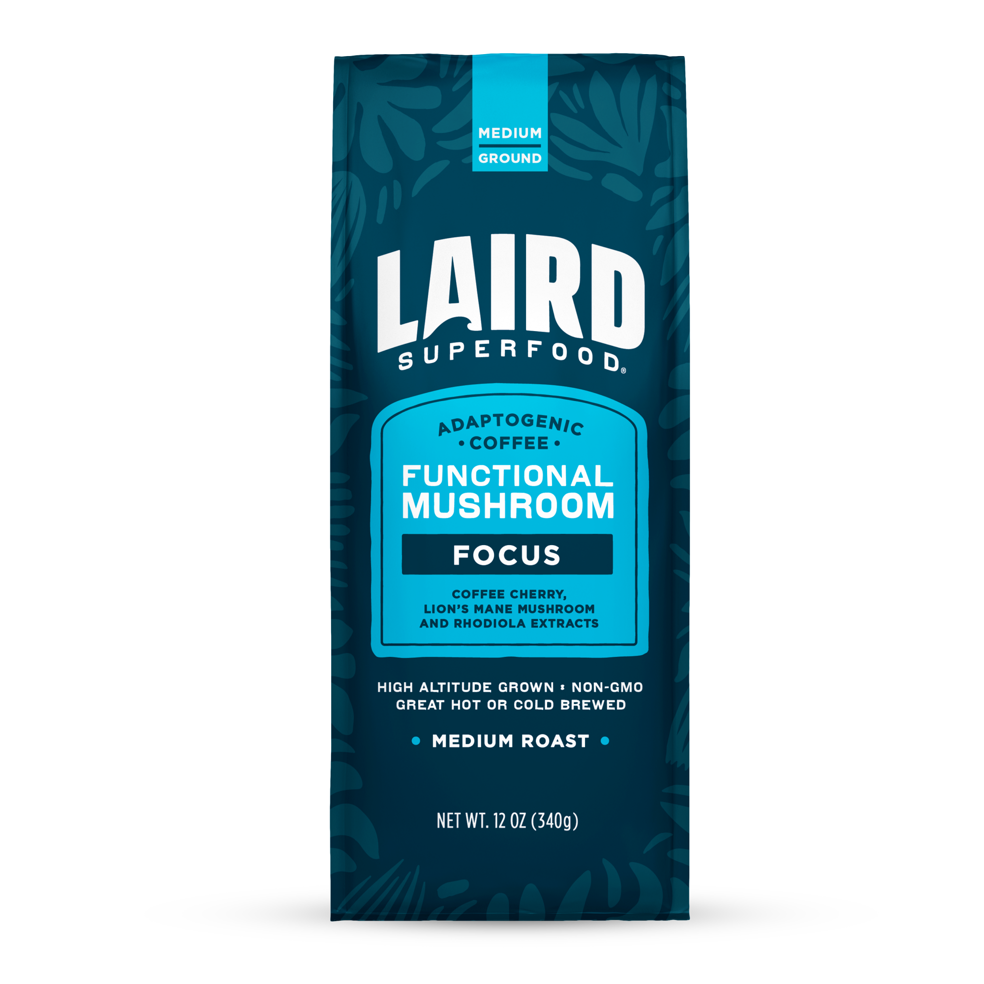 Focus Coffee with Botanical Adaptogens | Laird Superfood Focus Coffee with Botanical Adaptogens | Laird Superfood