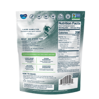 Laird Superfood instant latte, showcasing a convenient package with a rich latte blend and appealing graphics