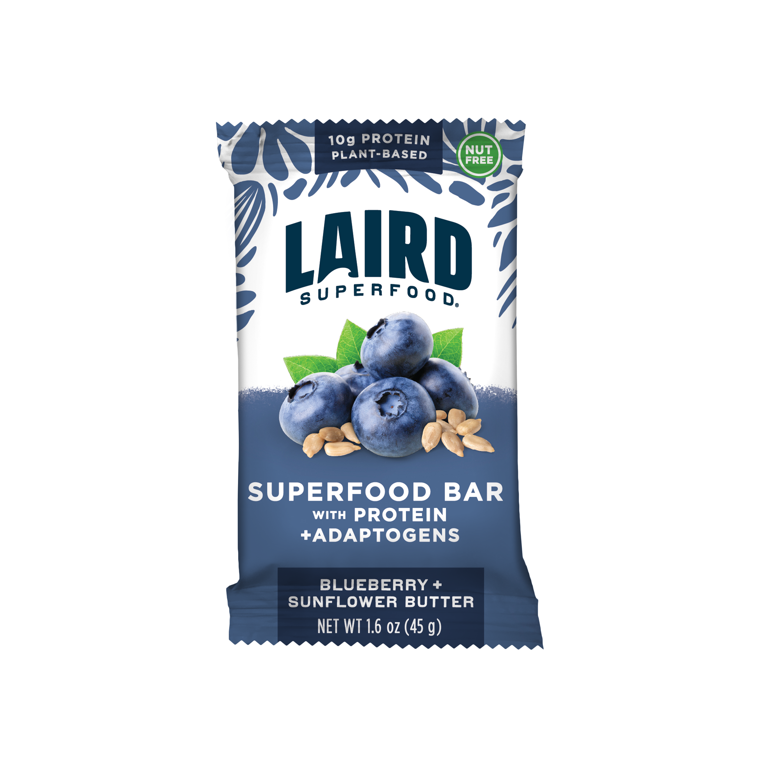 Blueberry + Sunflower Butter Superfood Bar (10pk) – Laird Superfood