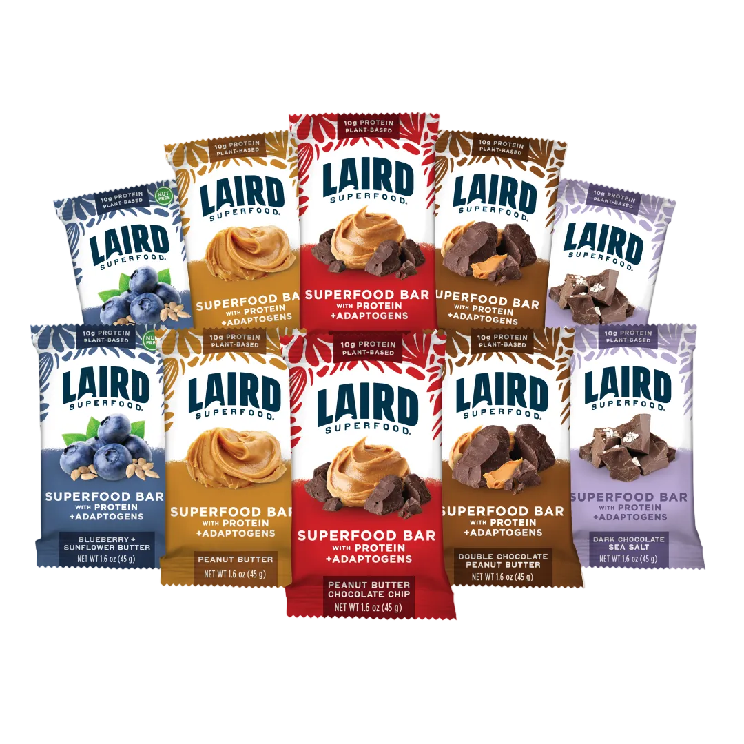 Protein Bar Variety Pack (10pck) | Laird Superfood