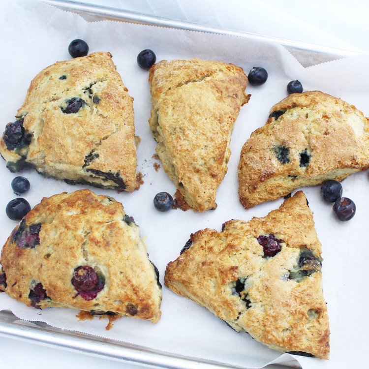 Easy Superfood Blueberry Scone Recipe