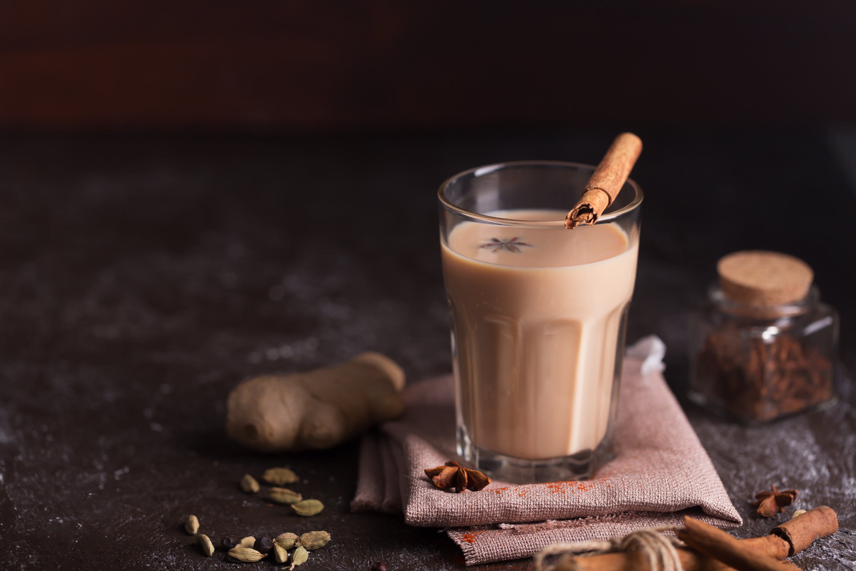Creamy Cardamom Ginger Latte Recipe