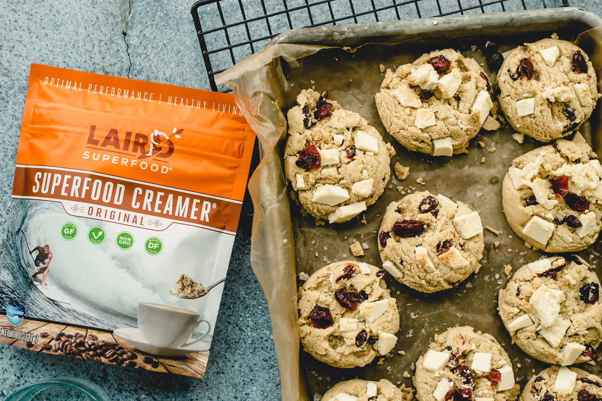 Plant-Based Cranberry White Chocolate Cookie Recipe