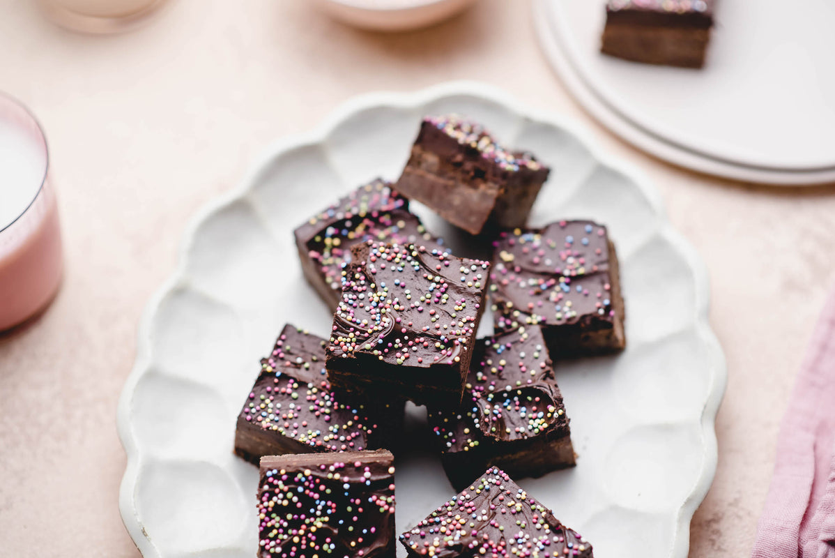 Frosted Mocha Brownies with Focus Coffee Recipe