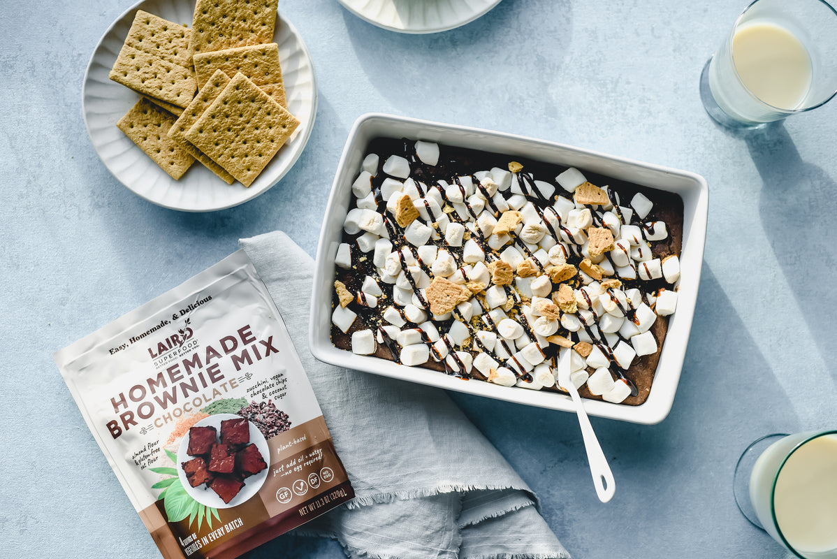 Superfood S'mores Brownie Recipe