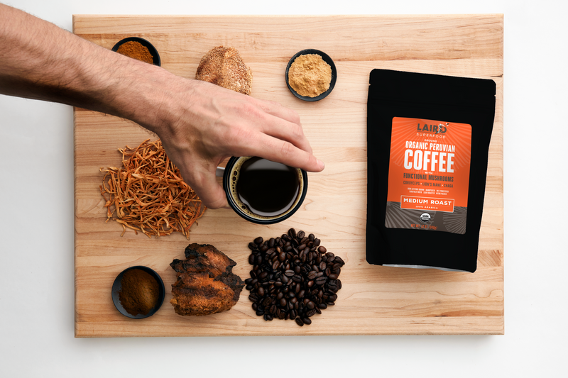 Laird Superfood Ground Coffee with Functional Mushroms
