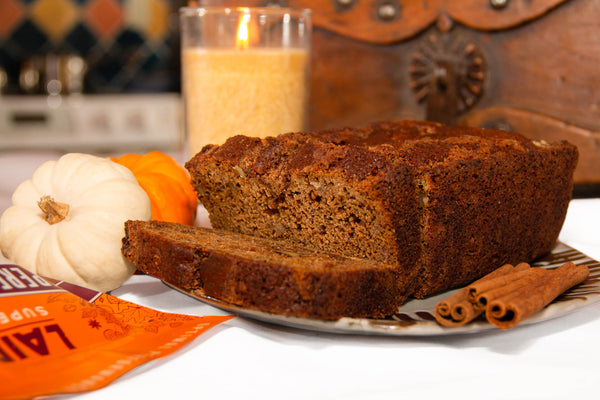 Plant-based Pumpkin Spice Banana Bread