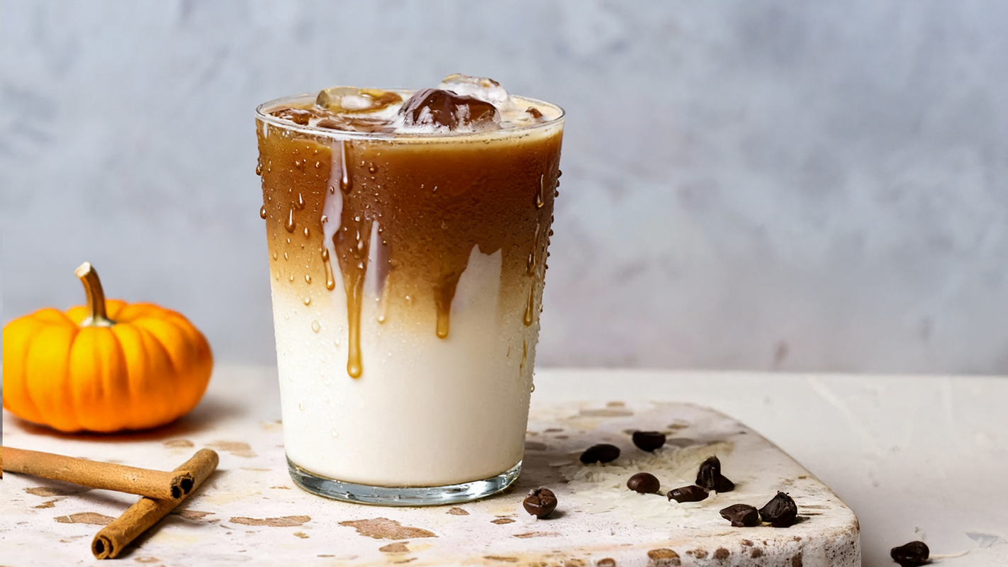 Pumpkin Spiced Horchata Latte