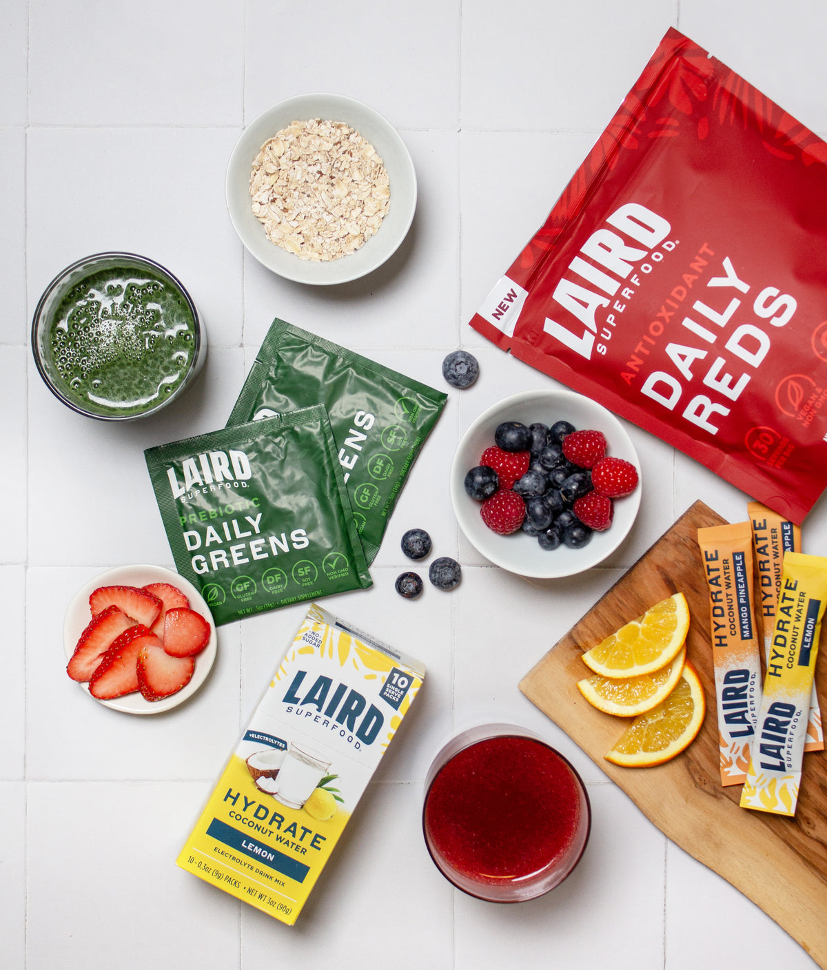 Master Mixing Laird Superfood Products