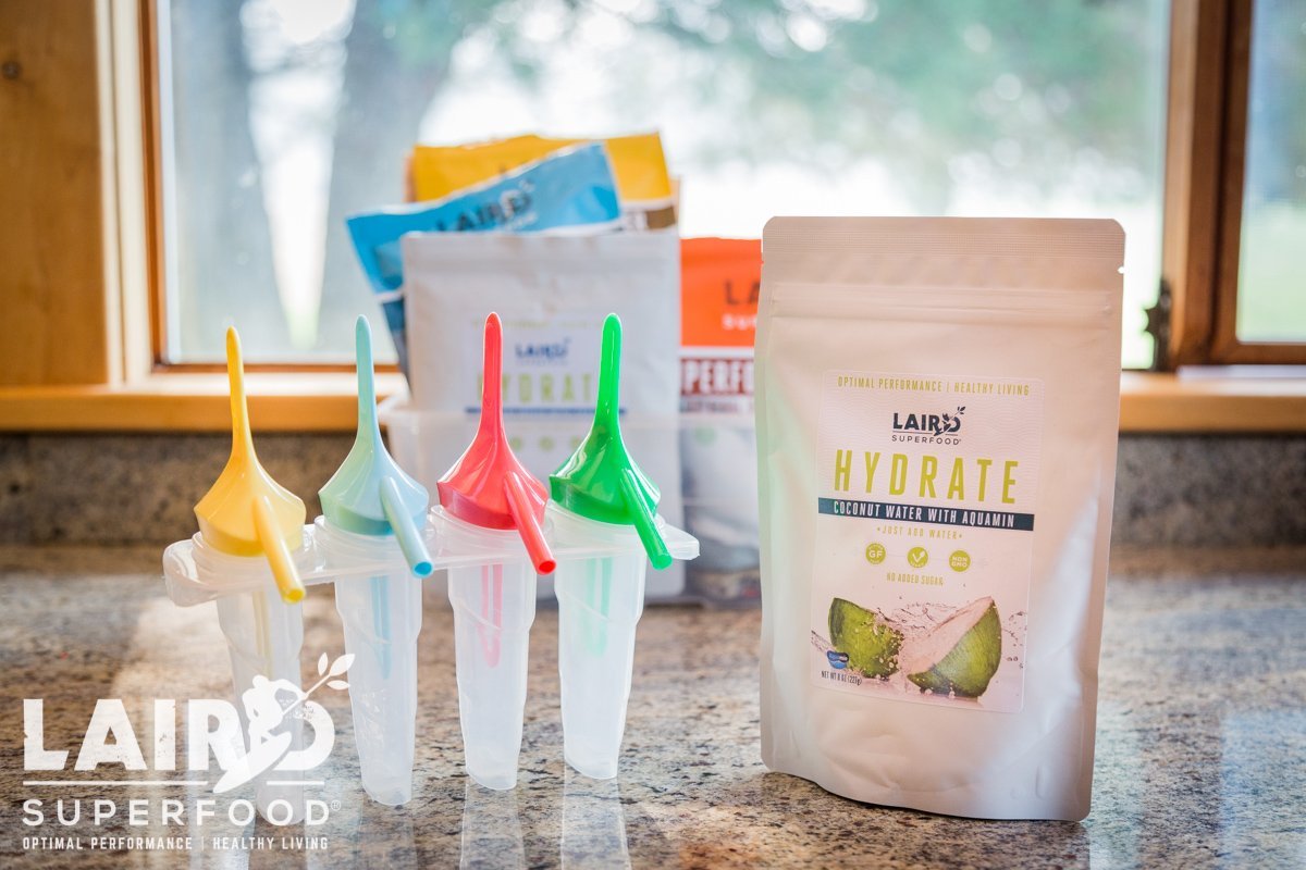 HYDRATE Coconut Popsicles | Laird Superfood, Coconut Water