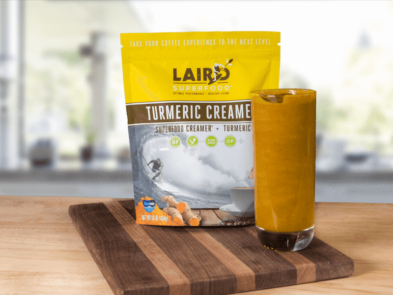 Plant based Turmeric Carrot Ginger Smoothie Recipe