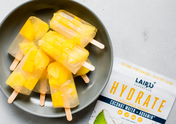 Plant-based Pineapple Mango Popsicle Recipe