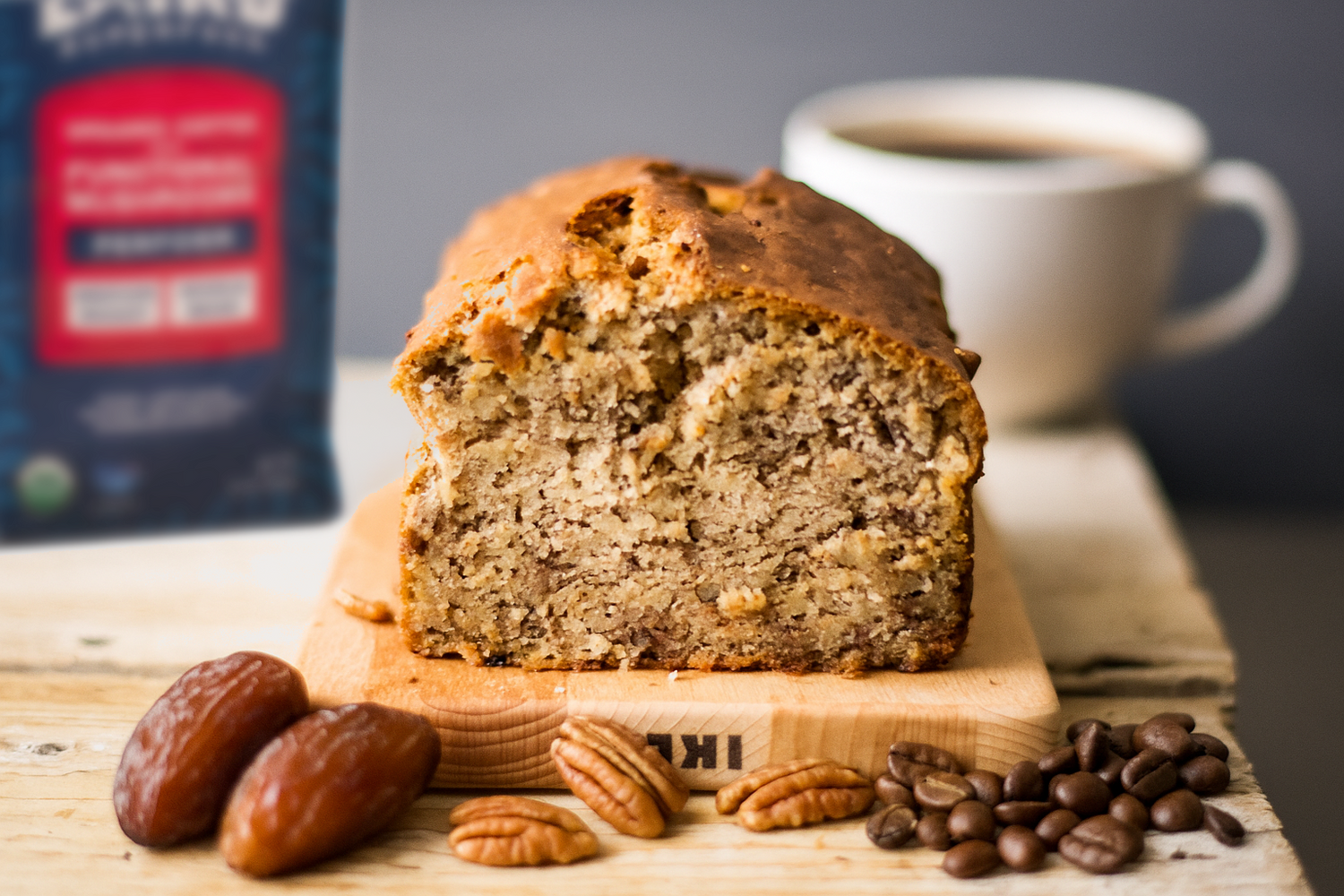 Performance Coffee Date Pecan Bread