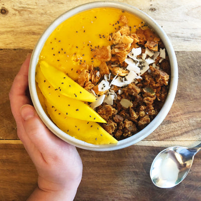 Superfood Turmeric Smoothie Bowl Recipe