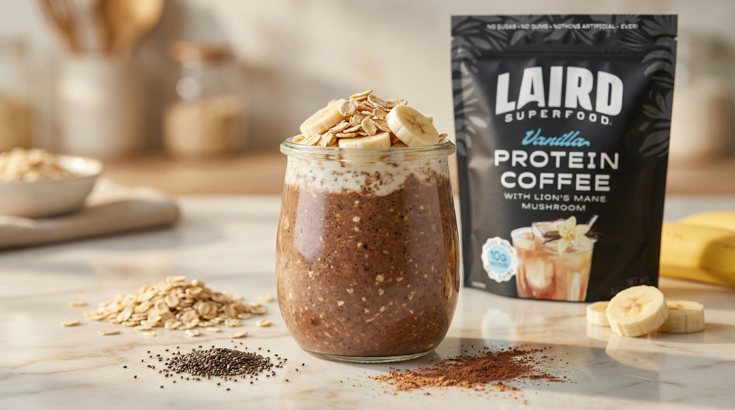 Protein Coffee Overnight Oats
