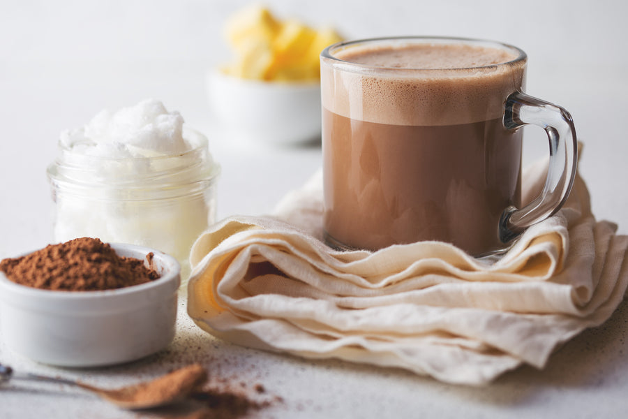 Superfood plant based latte