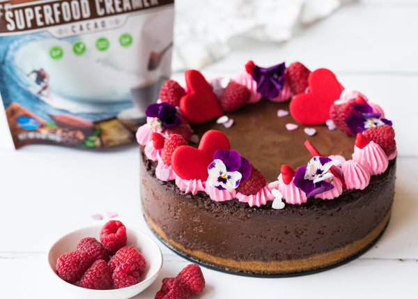 Laird Superfood vegan Chocolate cheese cake