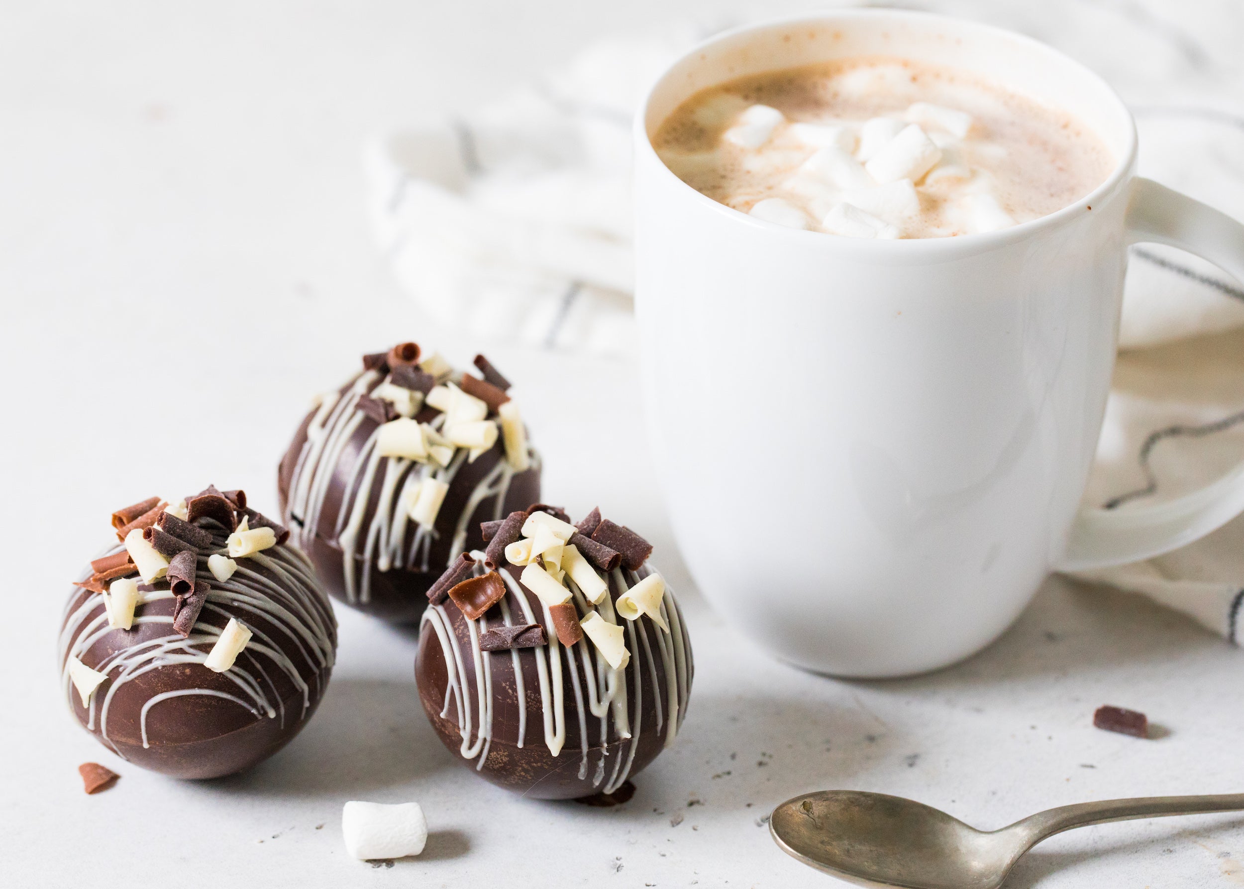 Vegan Superfood Hot Cocoa Bombs Recipe
