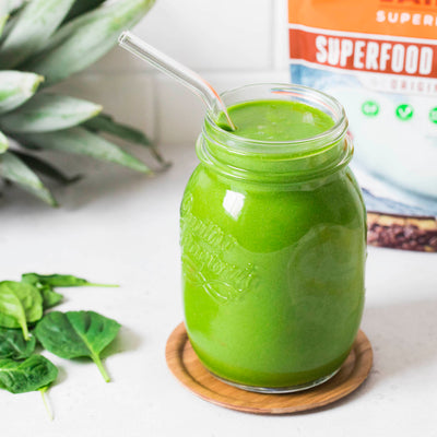 St. Paddy's Day Shake Recipe with Laird Superfood