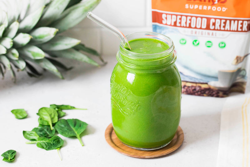 St. Paddy's Day Shake Recipe with Laird Superfood