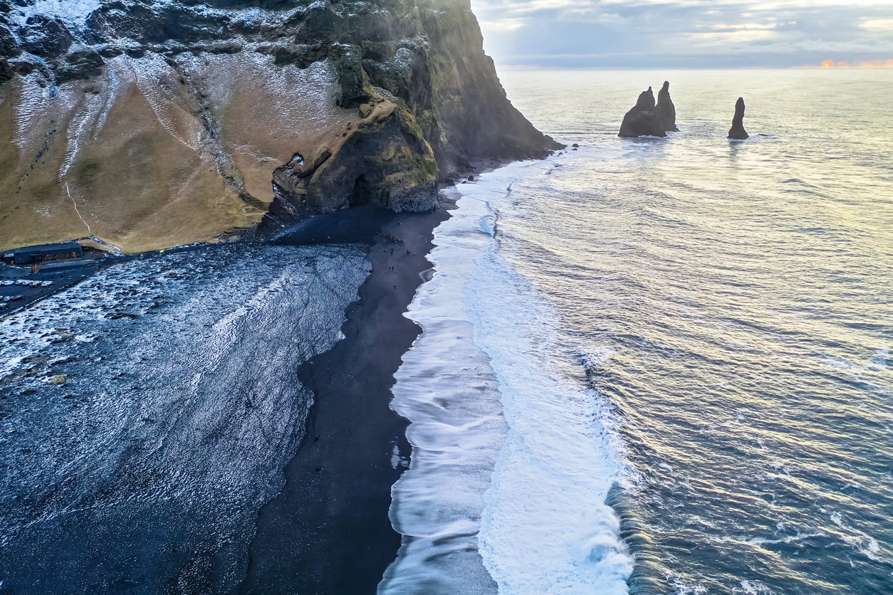 Iceland  coast where aquamin is harvested.