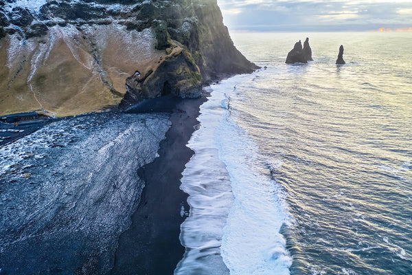 Iceland  coast where aquamin is harvested.