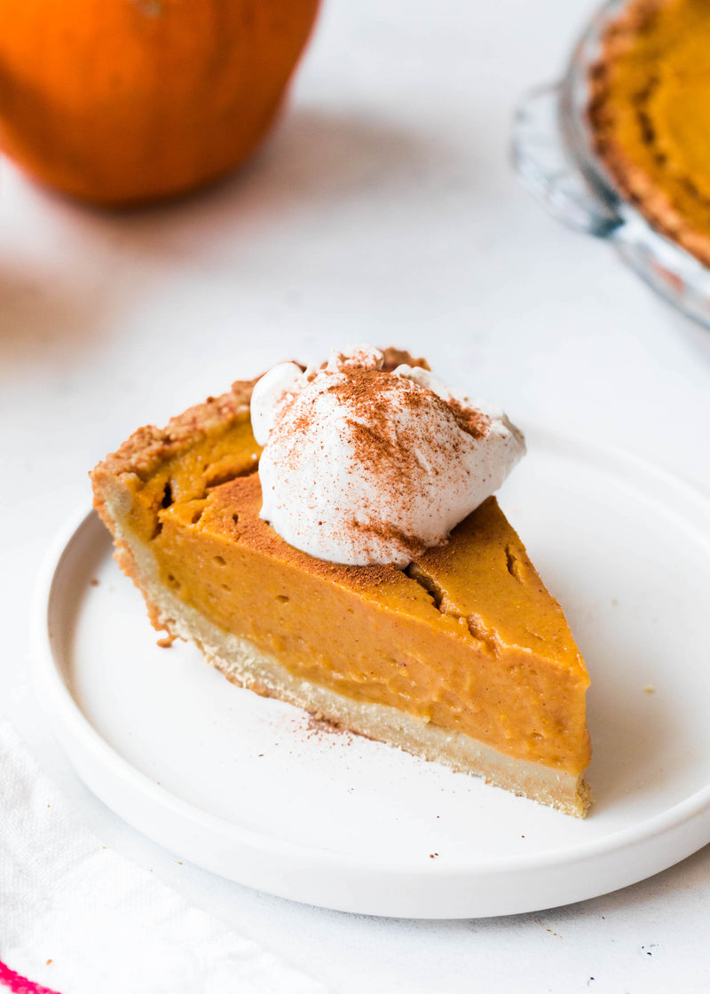Plant based pumpkin pie recipe