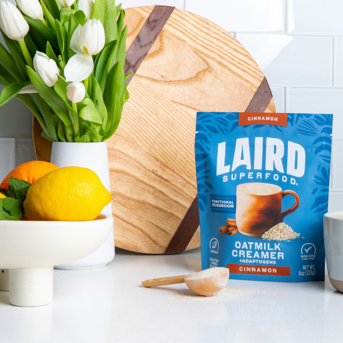 Cinnamon Oatmilk Creamer Laird Superfood