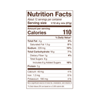 Laird Superfood brownie mix nutrition fact panel