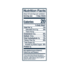 Laird Superfood Liquid Creamer Cinnamon Nutrition Fact Panel