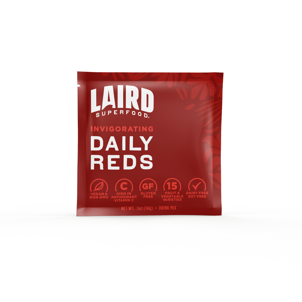 Antioxidant Daily Reds single serving packet packaging